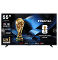 Smart Tv 55" QLED MINILED 4K UHD GOOGLE TV Gamer 144HZ 55U7ESG Hisense